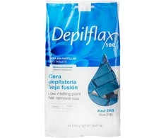 Activeshop Depiliacijos vaškas Depilflax Hard Azulen, 1kg