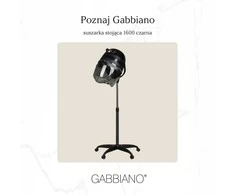 Activeshop Stacionarus plaukų džiovintuvas Gabbiano 1600 1 Speed Juodas