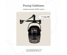 Activeshop Stacionarus plaukų džiovintuvas Gabbiano 1600A Hang 1 Speed Juodas