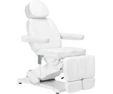Activeshop Kosmetologinis krėslas SILLON CLASSIC 3 MOTOR ELECTRIC PEDI Baltas