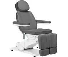 Activeshop Kosmetologinis krėslas SILLON CLASSIC 3 MOTOR ELECTRIC PEDI Pilkas