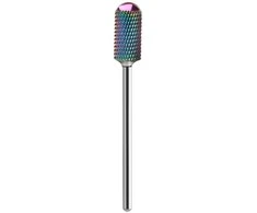 Activeshop Mėlyna Kietmetalio frezos antgalis Exo Professional Hard Mėlyna, Rainbow Cylinder 13, 1 vnt.