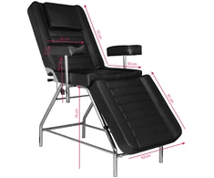 Activeshop Tatuiruočių krėslas INK (Juodas)