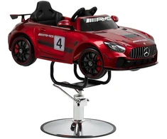 Activeshop Vaikų kirpyklos kėdė Gabbiano Mercedes, raudona