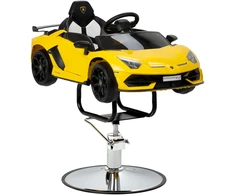 Activeshop Vaikų kirpyklos kėdė Gabbiano Lamborghini, geltona