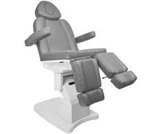 Activeshop Kosmetologinis krėslas AZZURRO 708A PEDI ELECTRIC 3 MOTOR Pilkas