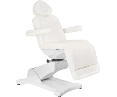 Activeshop Kosmetologinis krėslas AZZURRO 869A ELECTRIC 4 MOTOR Baltas