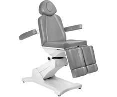 Activeshop Kosmetologinis krėslas AZZURRO 869A PEDI ELECTRIC 5 MOTOR Pilkas