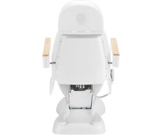 Activeshop Kosmetologinis krėslas PRESTIGE LUX ELECTRIC 3 MOTOR Baltas