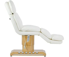 Activeshop CREAM Elektrinis kosmetologinis krėslas Sillon Cloud Kreminis, 3 varikliai