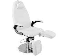 Activeshop Hidraulinis pedikiūro fotelis Azzurro 713A, baltas