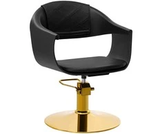 Activeshop Kirpyklos kėdė Gabbiano A364 Gold Juodas
