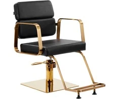 Activeshop Kirpyklos kėdė Gabbiano Porto Gold Juodas