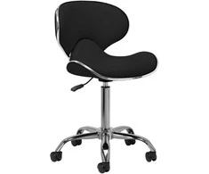 Activeshop Kosmetologinė meistro kėdutė Gabbiano Q-4599 Juodas