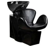 Activeshop Kirpyklos plautuvė GABBIANO PROFESSIONAL HAIRWASHER AMSTERDAM ROUND Juodas