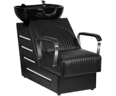 Activeshop Kirpyklos plautuvė GABBIANO PROFESSIONAL HAIRWASHER ORLEAN Juodas