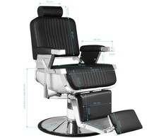 Activeshop Kirpyklos kėdė - Hair System Royal X, juoda