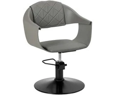 Activeshop Kirpėjo kėdė Hair System Halo Pilkas pilka