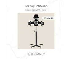 Activeshop Plaukų infrazonas Gabbiano 868-1 Juodas