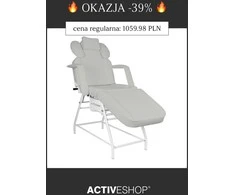 Activeshop Kosmetologinis krėslas VISAGE Pilkas