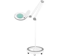 Activeshop Kosmetologinė LED lempa su lupa ir stovu ELEGANTE 60LED 5D 8W
