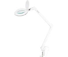 Activeshop Kosmetologinė LED lempa su lupa Elegante 6031 3D, balta