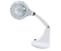 Activeshop Kosmetologinė stalinė LED lempa su lupa 4W