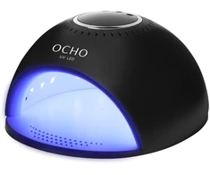 Activeshop Profesionali UV/LED nagų lempa manikiūrui Ocho Nails 8 84W, juodos spalvos