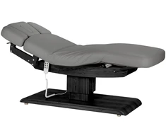 Activeshop Sillon Relax kosmetologinis gultas elektrinis pilkas juodas pagrindas