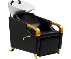 Activeshop Kirpyklos plautuvė Gabbiano C019G Gold Juodas