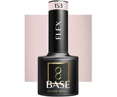 Activeshop Gelinio lakavimo bazė Ocho Nails Base Flex 153 rožinis, 5 g