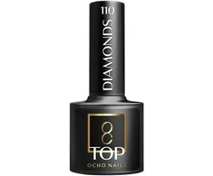 Activeshop Nagų lakas Ocho Nails Top Diamonds 110, 5 g