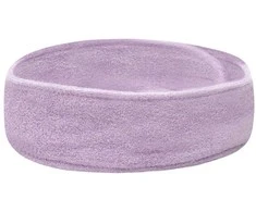 Activeshop Violetinė frotinė kosmetinė galvos juosta