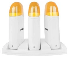 Activeshop Profesionalus trigubas vaško kasėčių šildytuvas TRIO su pagrindu, 120w