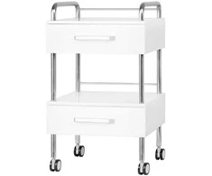 Activeshop Kosmetologinis vežimėlis 6051 Baltas