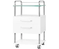 Activeshop Kosmetologinis vežimėlis 6052 Baltas