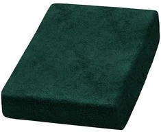 Activeshop Frotinis kosmetologinės lovos užvalkalas 70x190 cm, žalias