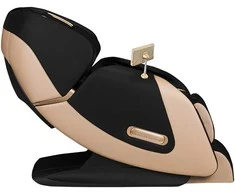 Activeshop Masažinis krėslas Sakura Luxury 808 Juodas and rusvai gelsvas