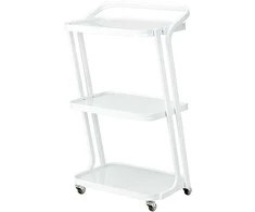 Activeshop Kosmetologinis vežimėlis Pro Ink 6701 Baltas