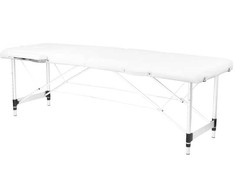 Activeshop Sulankstomas masažo stalas ALU COMFORT 2 Baltas