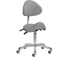 Activeshop Kosmetologinė meistro kėdutė Giovanni 1004 Pilkas