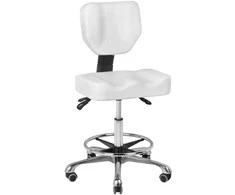 Activeshop Kosmetologinė meistro kėdutė BEAUTY STOOL COMFORT Baltas