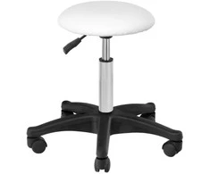 Activeshop Kosmetologinė meistro kėdutė BEAUTY STOOL Baltas