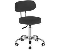 Activeshop Kosmetologinė pedikiūro kėdutė BEAUTY STOOL PEDICURE Juodas HYDRAULIC 39-45CM