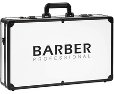 Activeshop Kirpėjų lagaminas įrankiams susidėti Barber Professional, baltas