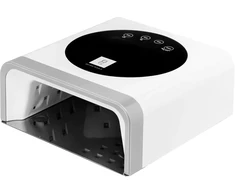 OCHO NAILS belaidė LED UV lempa X22, 72 W, balta, su veidrodiniu dugnu