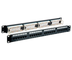 EFB Patch panelė 1U 24x RJ45 Kat. 6 UTP (37585.1)