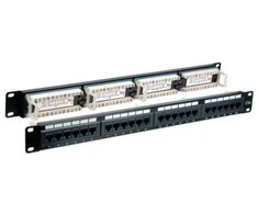 EFB Patch panelė 1U 24x RJ45 Kat. 6 UTP (37585.1)