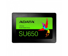 Kietasis diskas SSD ADATA SU650/1TB/SATA 3.0/Rašymo greitis 450 MB/sek/Nuskaitymo greitis 520 MB/sek2,5"/ASU650SS-1TT-R
