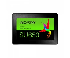 Kietasis diskas SSD ADATA SU650/1TB/SATA 3.0/Rašymo greitis 450 MB/sek/Nuskaitymo greitis 520 MB/sek2,5"/ASU650SS-1TT-R